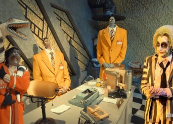 Beetlejuice Beetlejuice Beetlejuice: The Afterlife Uprising (2026) – A Neon-Saturated Return to the Chaos